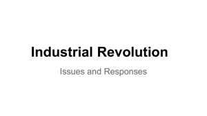 Industrial Revolution - Tamalpais Union High School District