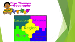 Egypt & 5 Themes of Geography