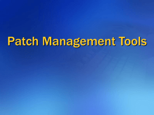 Patch Management Tools - Microsoft Center