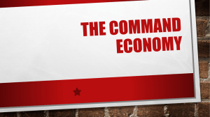 The Command Economy