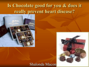 Is Chocolate good for you & does it really prevent heart disease