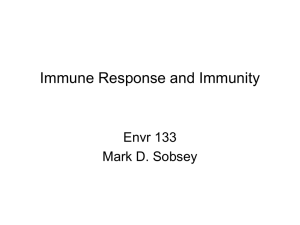 Immunity and Immune Response