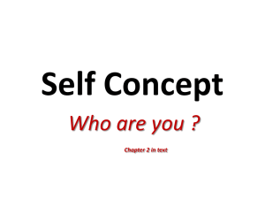 Self Concept - Wohlmuth@Weebly