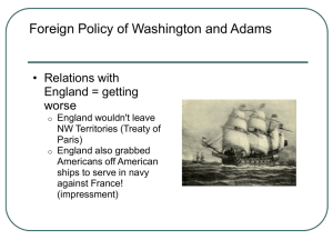 John Adams – Quasi War with France