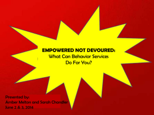 Empowered Not Devoured: