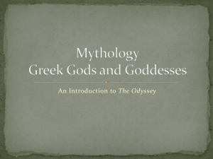 Mythology Greek Gods and Goddesses