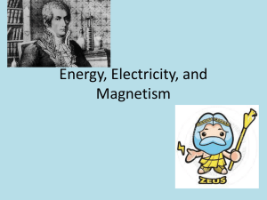 Electricity and Magnetism Notes