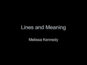 Picasso Lines and Meaning