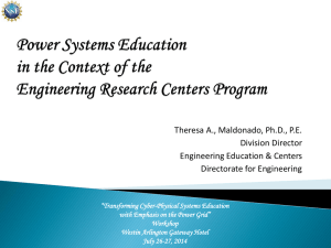 Theresa Maldonado - Power Systems Education