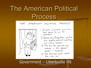 The Political Process - Libertyville High School