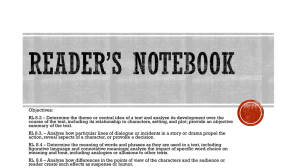 Reader*s Notebook