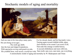 Stochastic models of aging