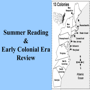 Colonial Review Slideshow