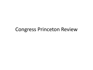 Congress Princeton Review