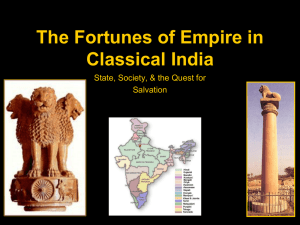 The Fortunes of Empire in Classical India
