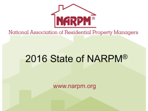 State of NARPM - National Association of Residential Property