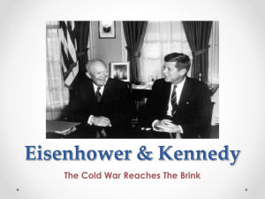 Eisenhower & Kennedy