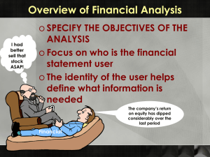 Financialanalysis