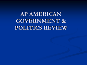 AP US Government & Politics
