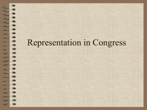 Theories of Representation (Delegate v. Trustee)