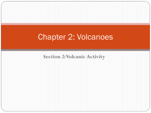 Chapter 2: Volcanoes