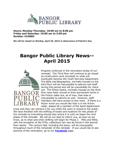 April Newsletter 2015 - Bangor Public Library