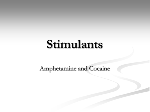 Stimulants - Psychology