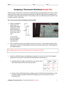 Thermostat Worksheet Answers (doc)