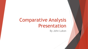Comparative Analysis Presentation