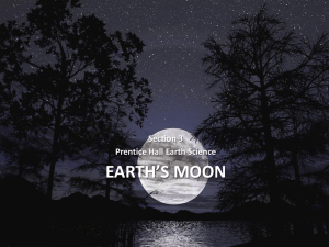 Earth's Moon ppt - Duplin County Schools