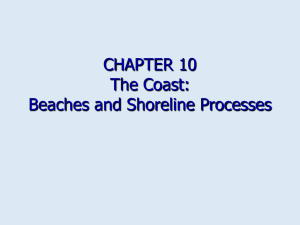Chapter 10: The Coast: beaches and shoreline