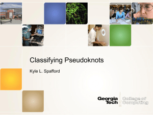 Classifying Pseudoknots