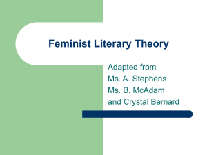 Feminist Theory PPT