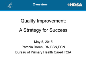 Quality Improvement - Indiana Primary Health Care Association