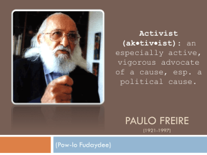 Paulo Freire - edlf