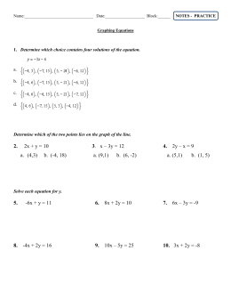 Chapter 6 Answers Practice 6-1 - 7.