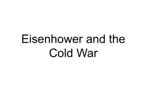 Cold War Eisenhower