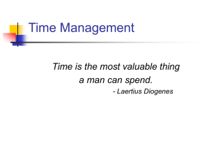 Top Time Management Mistakes