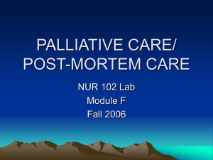 Palliative-PostmortemCare