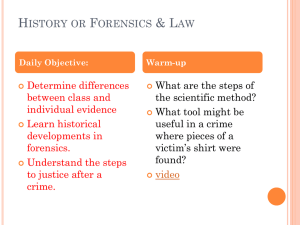 History/Types of Law
