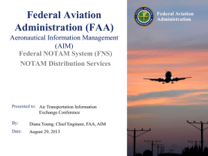 FNS NOTAM Distribution Services