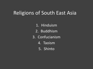 Religions of South East Asia