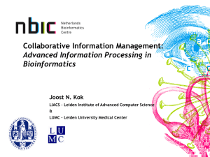 Colloborative Information Management: Advanced - VL-e