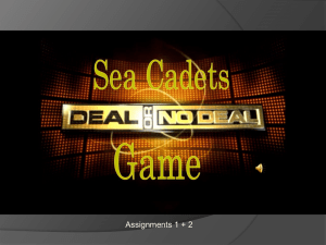 Deal Or No Deal Game 1+2