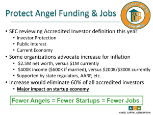 Protect Angel Funding & Jobs