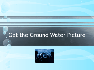 Get the Ground Water Picture power point