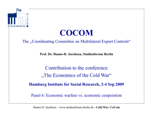 CoCom - Studienforum Berlin eV