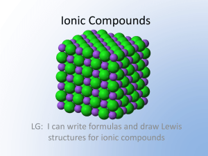 Lesson_8 Ionic Compounds