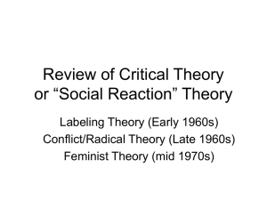Critical Theories II