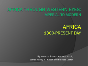 Maps of Africa 1500-1850